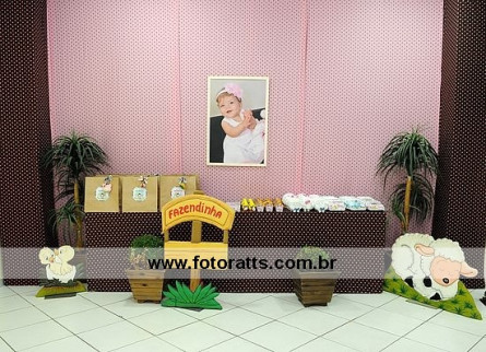 Decoração Mundo Mágico Fazendinha .
