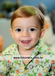 Aniversário 01 Ano Miguel dia 09/02/2012 no Buffet Mercearia Kids.