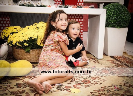 01 Ano Pedro e 5 Anos Cecilia dia 09/11/2012 No Buffet Mercearia Kids