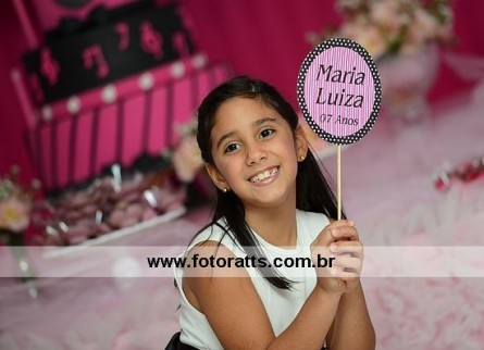 Aniversário 07 Anos Maria Luiza dia 19/04/2013 no Canto Cuiabano.