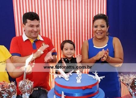 Aniversário 03 Anos Guilherme dia 01/02/2014.