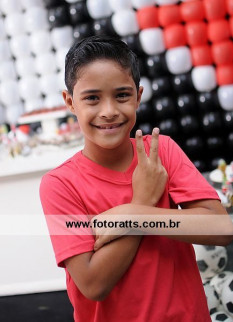 10 Anos Luiz Gustavo dia 12/02/2015 no Buffet Colossu