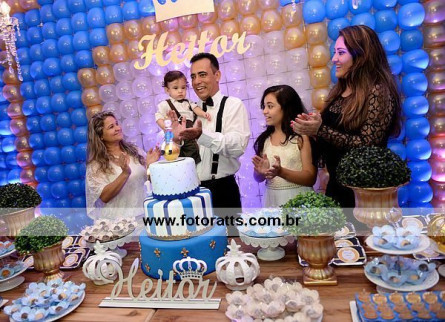 Aniversário 01 Ano Heitor dia 03/05/2015 no Buffet Mundo Mágico.