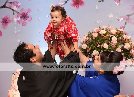 Aniversário 01 Ano Clara Akemi dia 17/06/2016 no Alpha Kids.