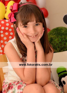 08 Anos Carolina dia 26/09/2016 no Colegio Notre Dame de Lourdes