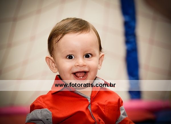 Aniversário 01 Ano Vinicius dia 12/08/2014 no Buffet Mundo Mágico.