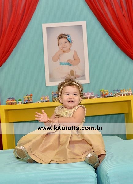 Aniversário 01 Ano Eduarda dia 21/12/2014 no Buffet Mercearia Kids.