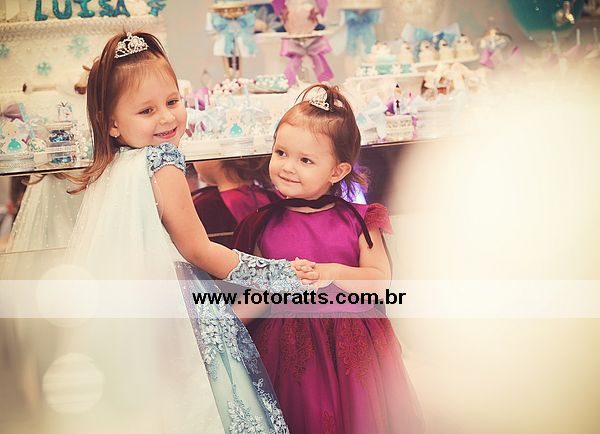 Aniversário  02 Anos Luisa & 04 Anos Alice no Dia 26/02/2016 no Buffet Mundo Mágico Espaço Diamante