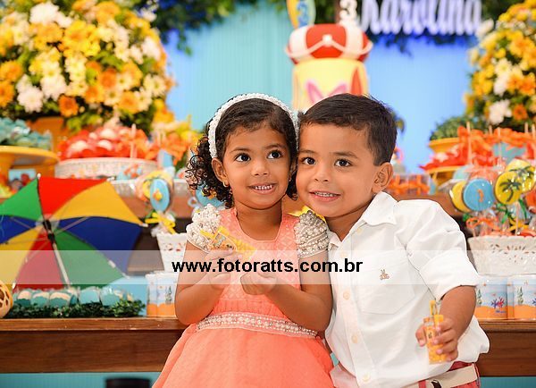Aniversário 03 Anos Anna Karolina e Miguel no Dia 13/03/2016 no Alpha Kids 