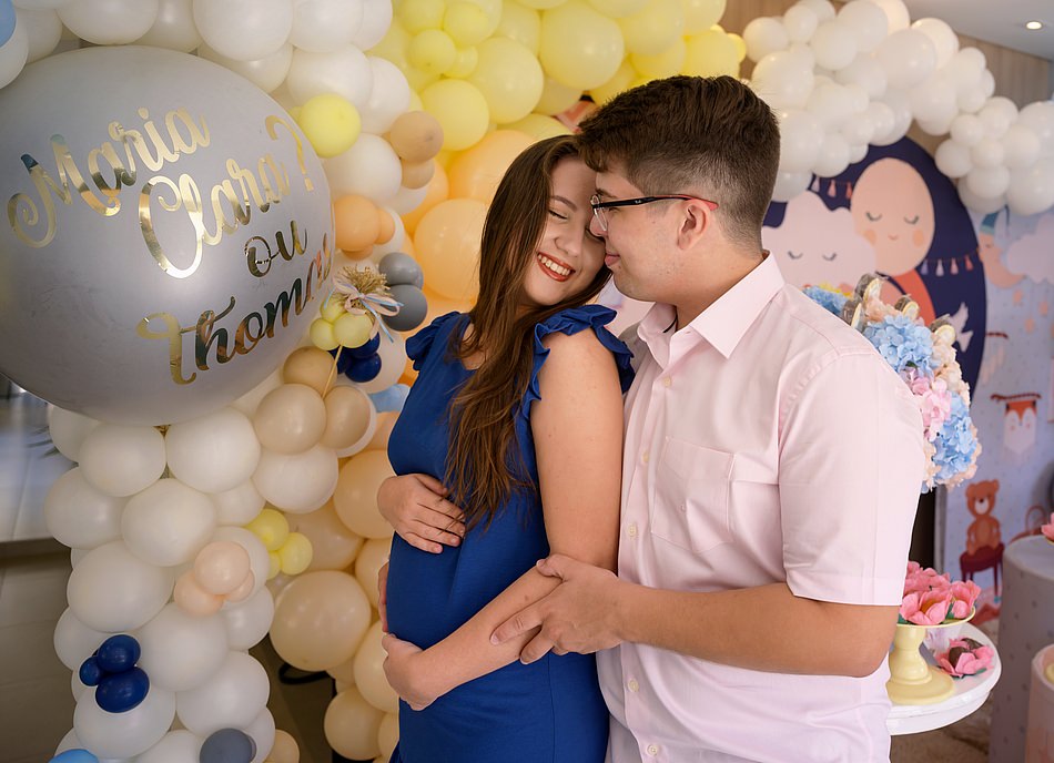 Chá revelação / Carlos Vinicius e Raiane