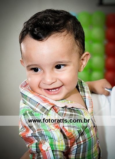 01 Ano Leandro Javier dia 23/12/2012 no Buffet Bambine