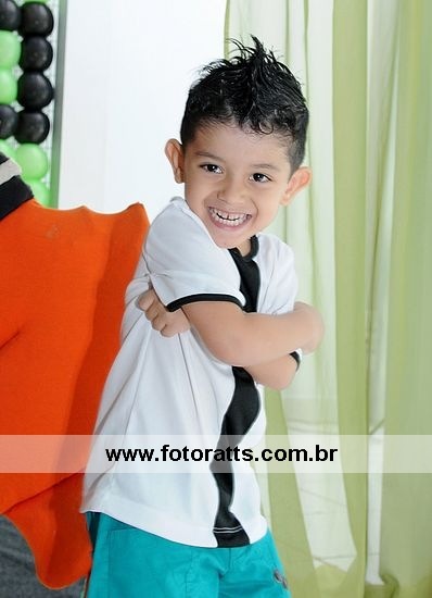 Aniversário 04 Anos Nicolas dia 20/04/2013 no Buffet Colossu Park.