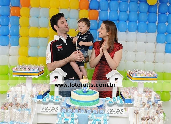 02 Anos Arthur dia 16/08/2014.