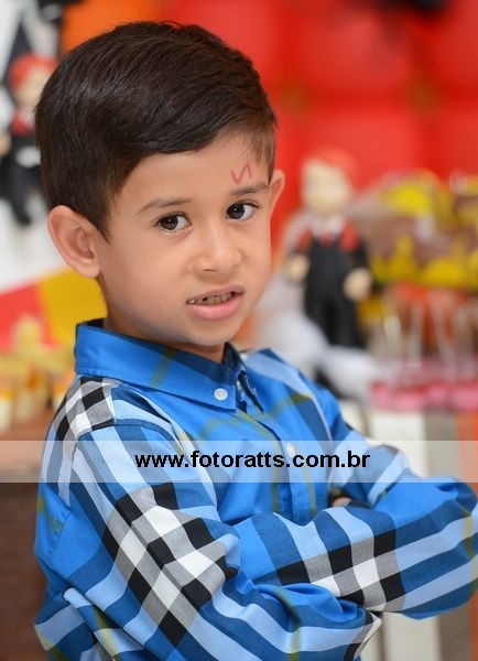 07 Anos João Vitor dia 29/08/2014 no Buffet Colossu