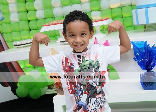 06 Anos Isaque dia 18/10/2014 no buffet Colossu