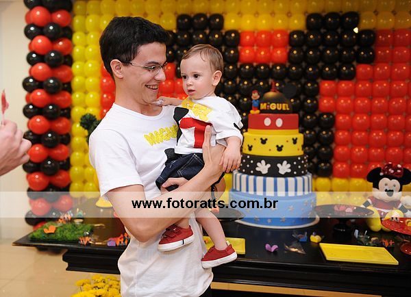 Aniversário  01 Ano Miguel dia 07/02/2015.