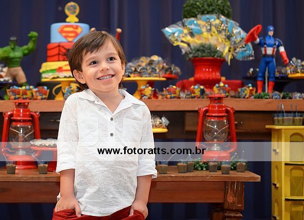 Aniversário 04 Anos Arthur no Dia 29/10/2015 no Mercearia Kids & Teens