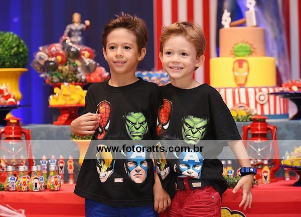 Aniversário 05 Anos Pedro e Felipe dia 26/11/2015 na Buffet 