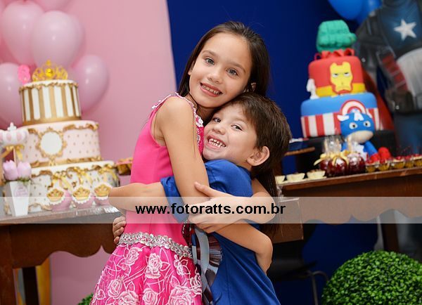 Aniversário 04 anos João Gabriel e Maria Eduarda dia 27/08/2016 