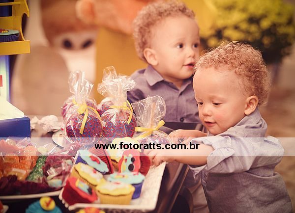 Aniversário 01 Ano Guilherme e Daniel no Dia 16/09/2016 no Buffet Colossu Park Prime