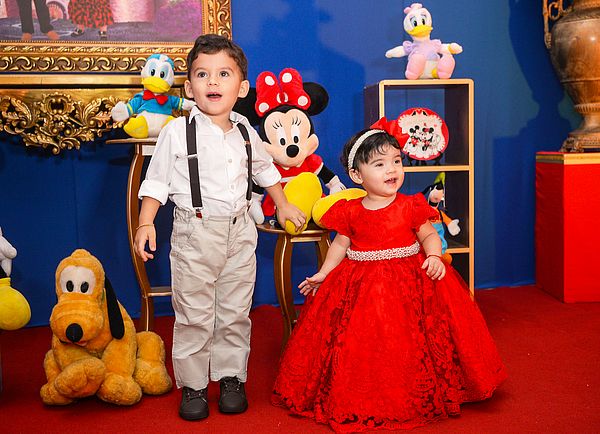 1 Ano Mariah  e 3 Anos Paulo Miguel Neto