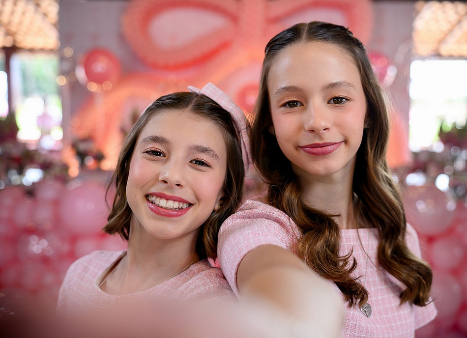 Maria Clara e Maria Sofia 12 anos