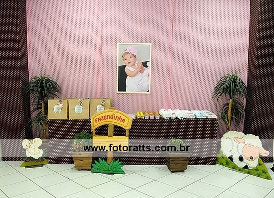 Decoração Mundo Mágico Fazendinha .