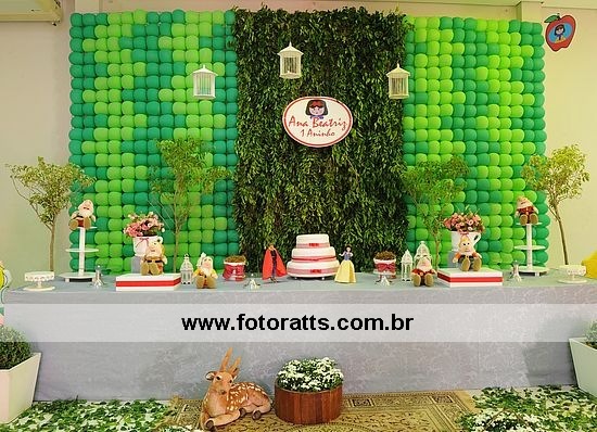 Decoração Balão Magico (  Branca de Neve)