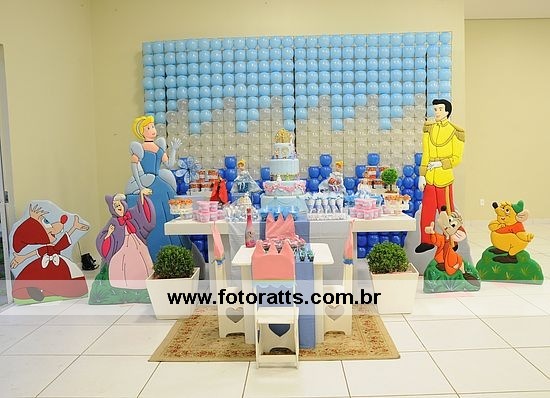 Decoração Cinderela.