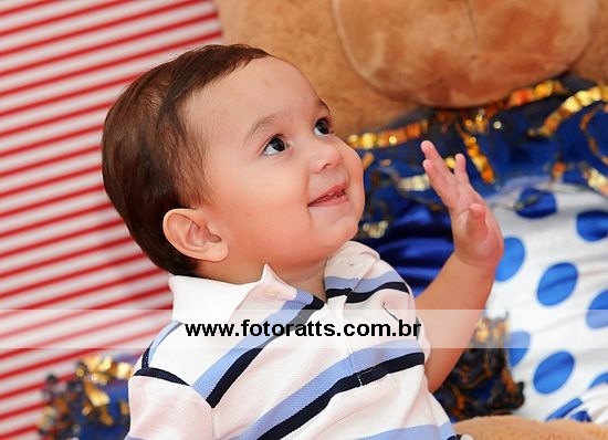 Aniversário 01 Ano Luis Gabriel dia 04/05/2012 no Buffet Mundo Mágico.