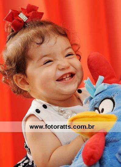Aniversário 01 ano Elina Maria dia 02/02/2013.