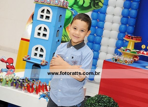 05 Anos Yohann dia 01/03/2014 no Buffet Mercearia Kids