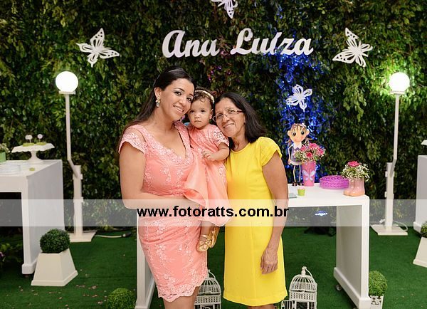 Aniversário 01 Ano Ana Luiza dia 01/03/2015 no Buffet Colossu.