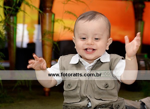 Aniversário 01 Ano Diogo dia 11/08/2015 no Buffet Mercearia kids.