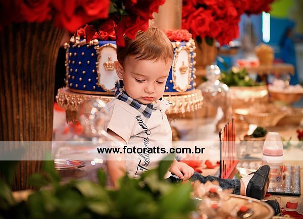 Aniversário 01 Ano Paulo no Dia 18/09/2015 no Buffet Alpha Kids