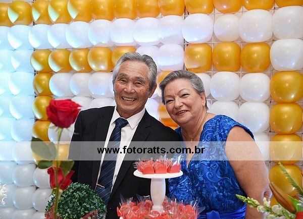 Bodas de Ouro Noboru e Natividade dia 17/12/2016.