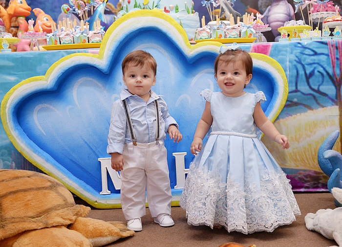 01 Ano Heitor e Maria Eduarda